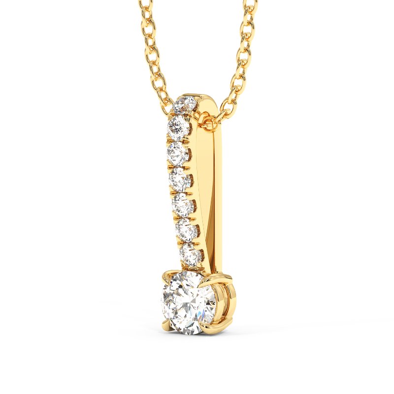 18K Yellow Gold Katrina Pendant