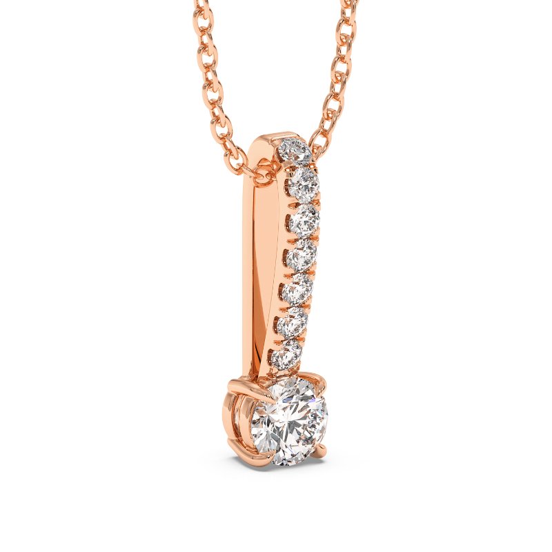 18K Rose Gold Katrina Pendant