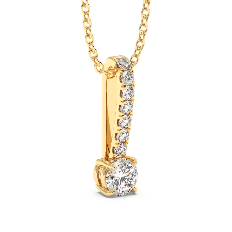 18K Yellow Gold Katrina Pendant