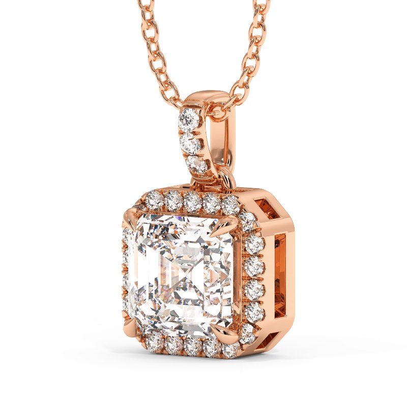 18K Rose Gold Ashley Pendant