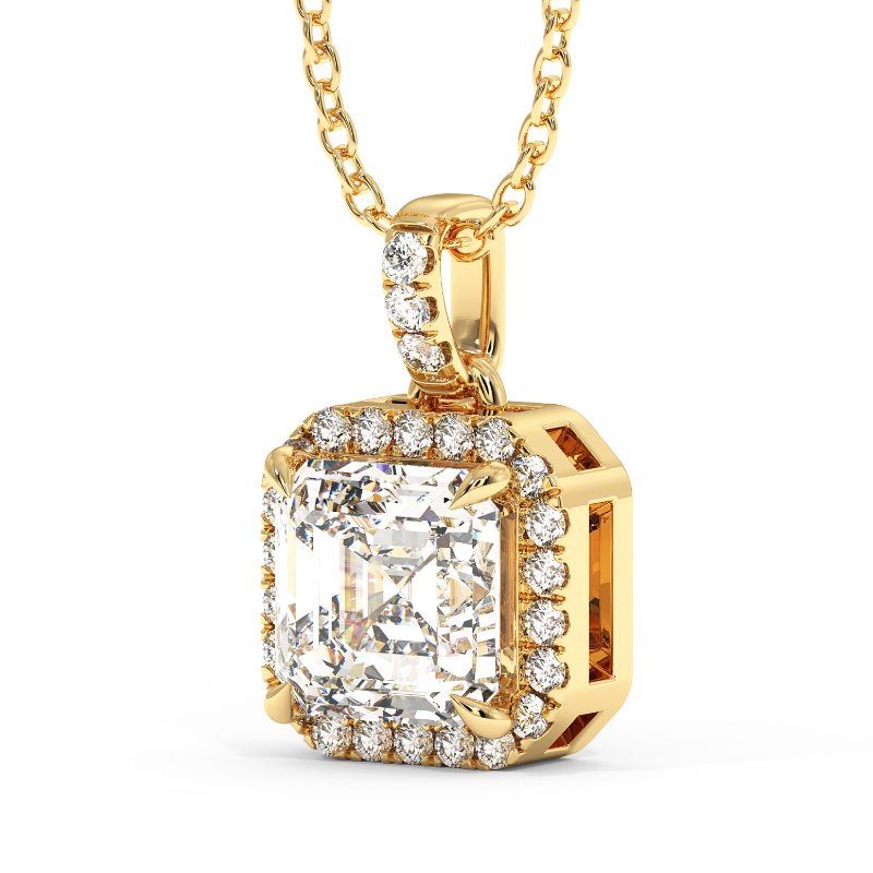 18K Yellow Gold Ashley Pendant