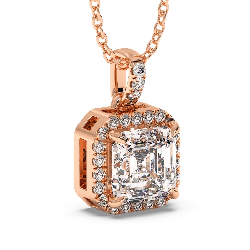 18K Rose Gold Ashley Pendant