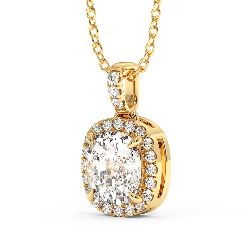 18K Yellow Gold Ashley Pendant