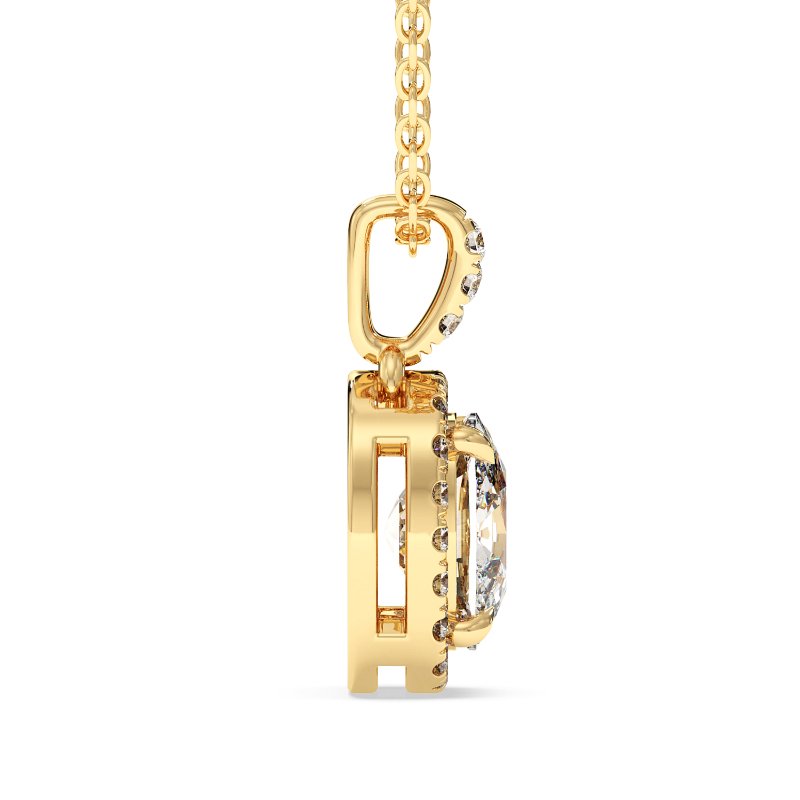 18K Yellow Gold Ashley Pendant