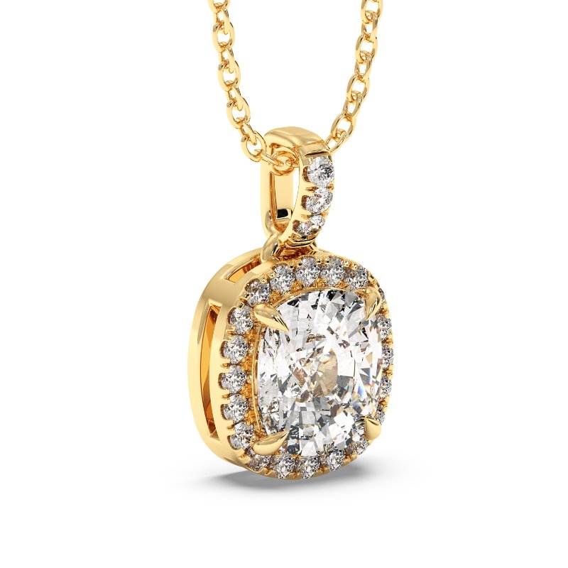 18K Yellow Gold Ashley Pendant