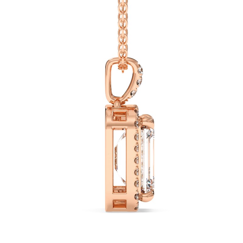 18K Rose Gold Ashley Pendant