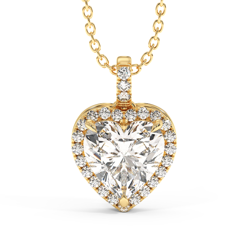 18K Yellow Gold Ashley Pendant