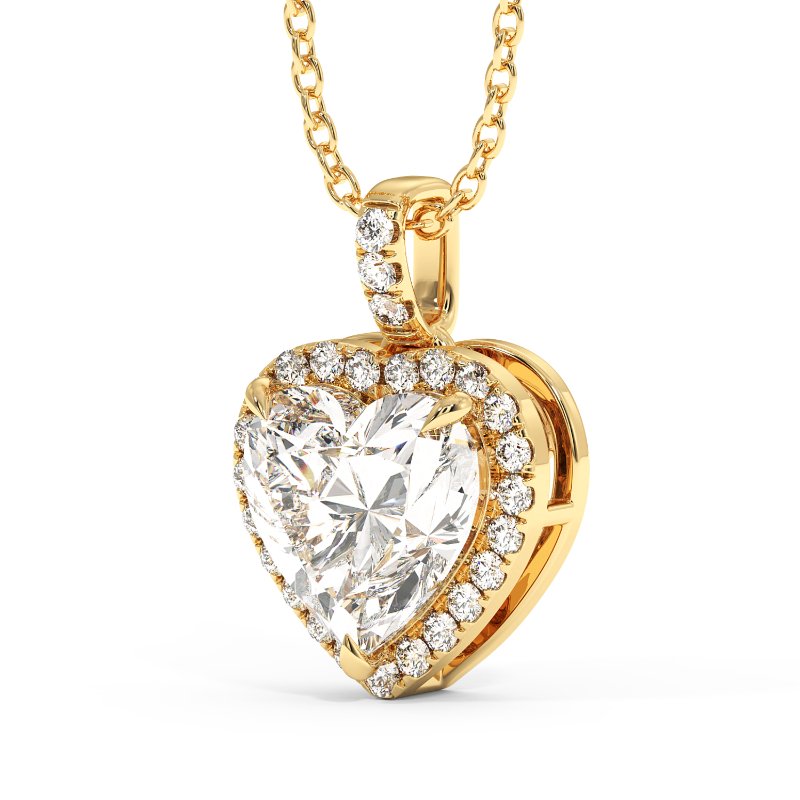 18K Yellow Gold Ashley Pendant