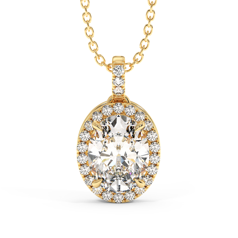 18K Yellow Gold Ashley Pendant