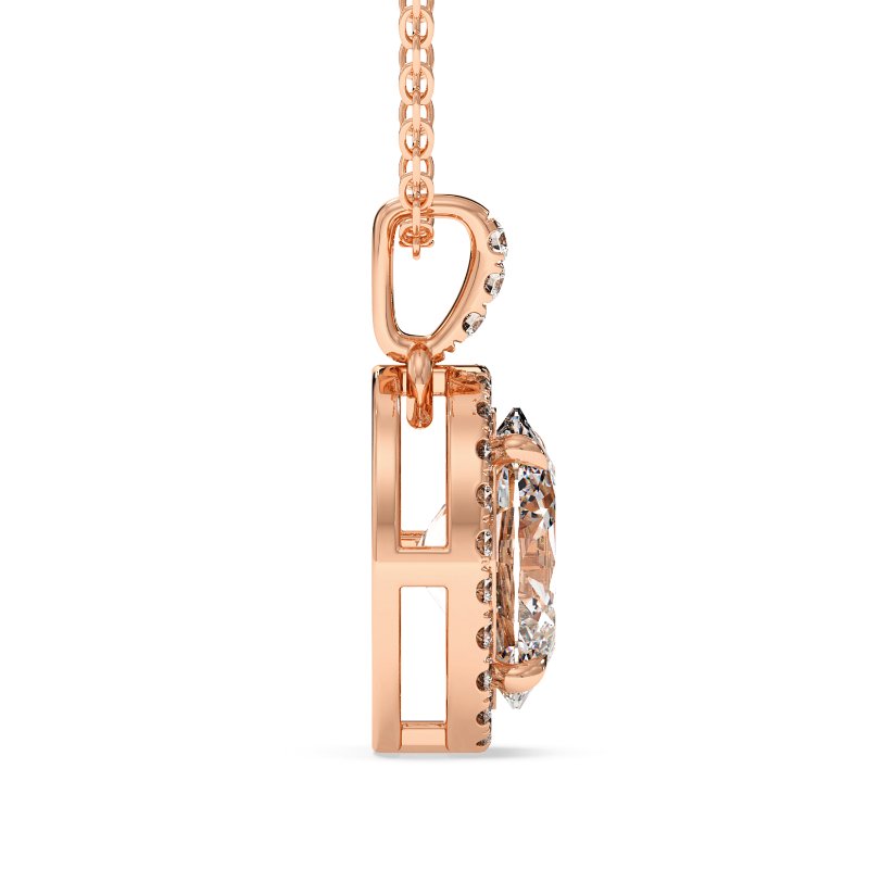 18K Rose Gold Ashley Pendant