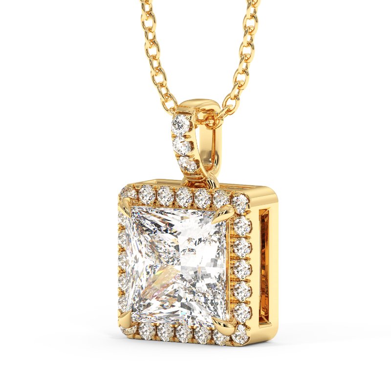 18K Yellow Gold Ashley Pendant