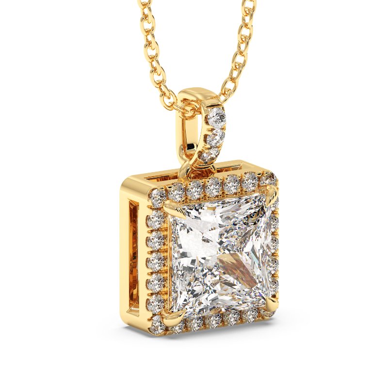 18K Yellow Gold Ashley Pendant