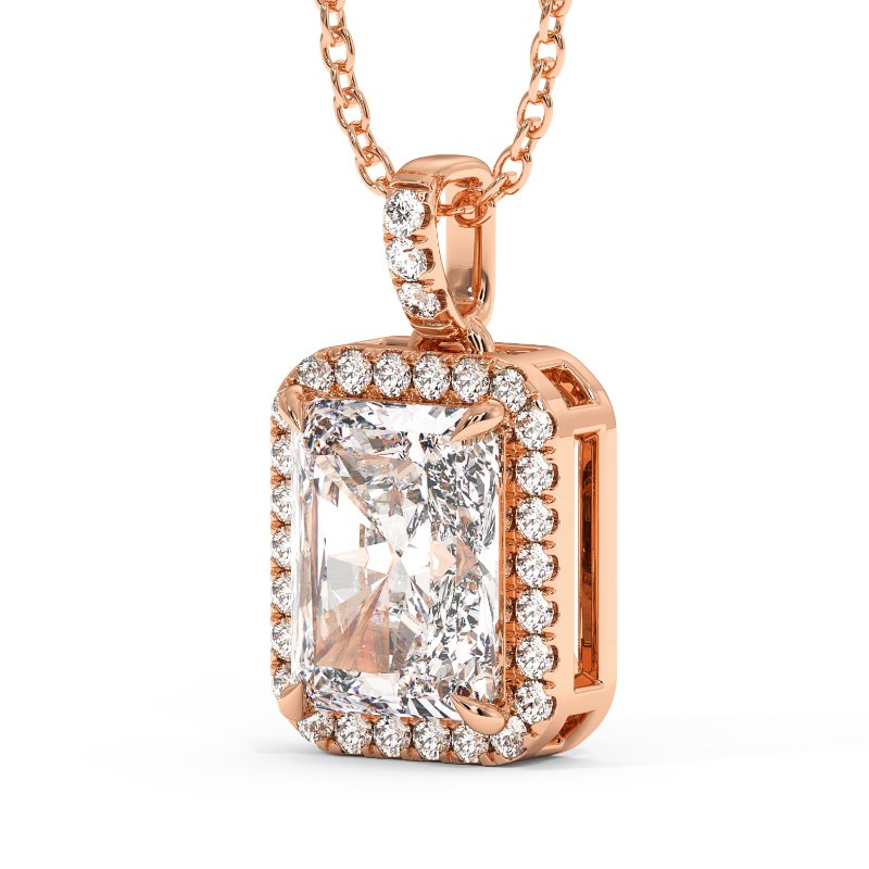 18K Rose Gold Ashley Pendant