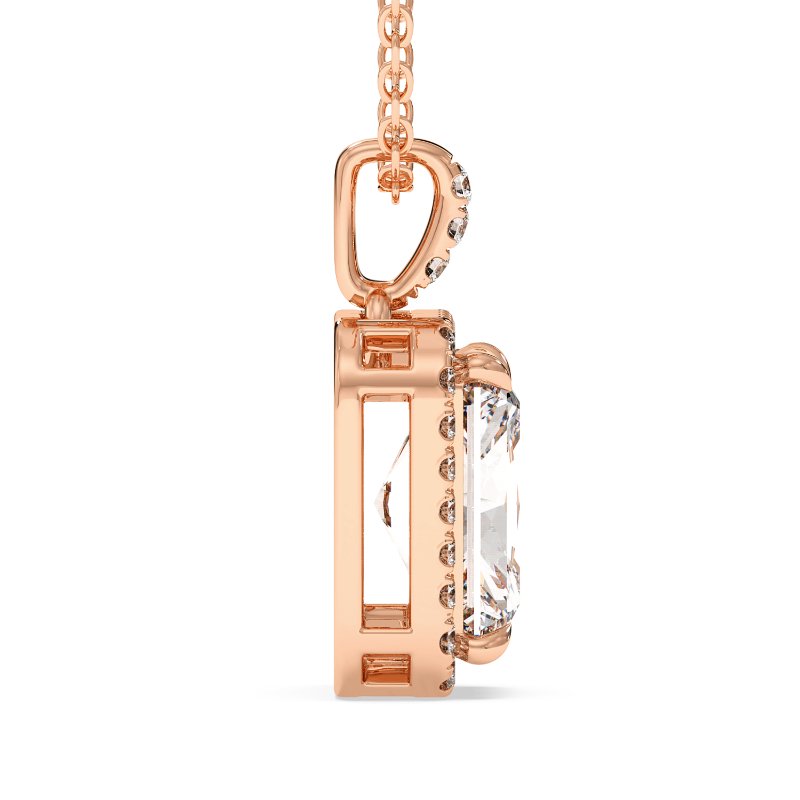 18K Rose Gold Ashley Pendant