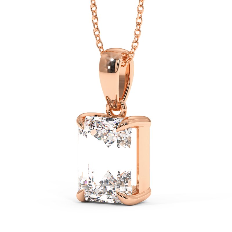 18K Rose Gold Georgia Pendant