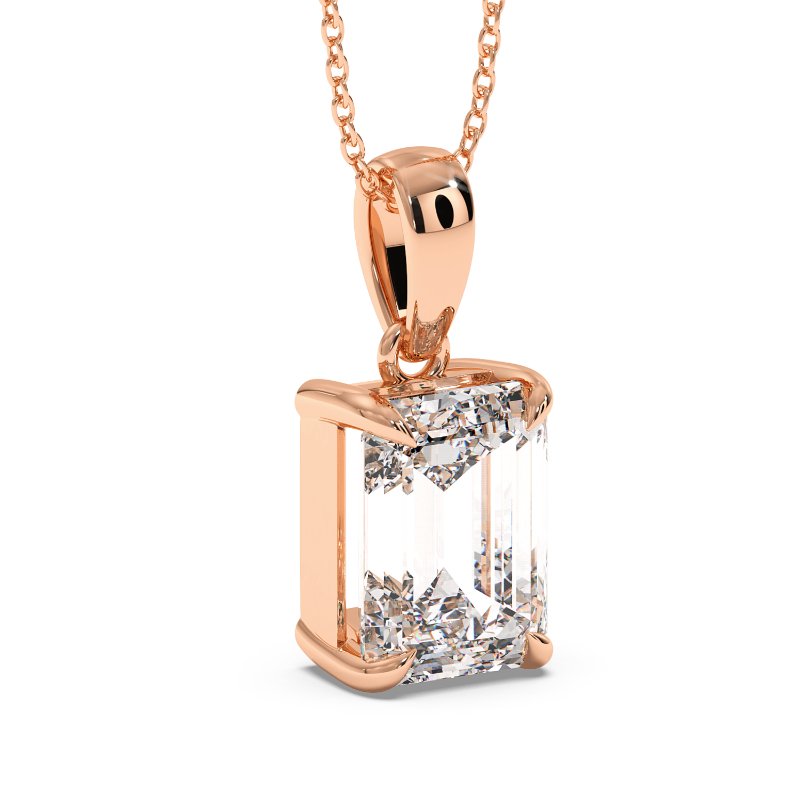 18K Rose Gold Georgia Pendant