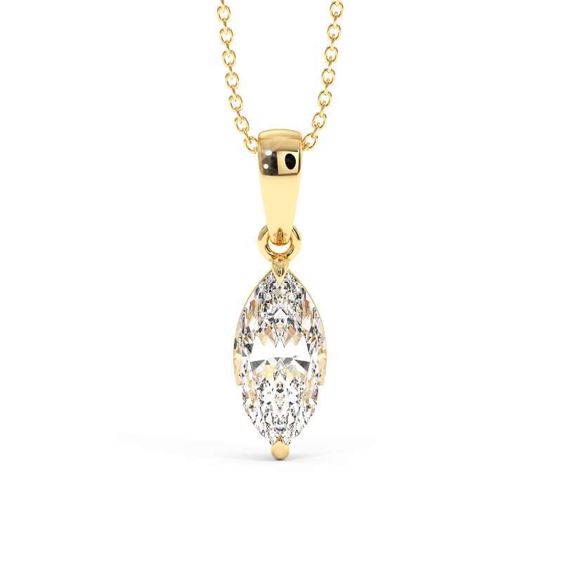 18K Yellow Gold Georgia Pendant