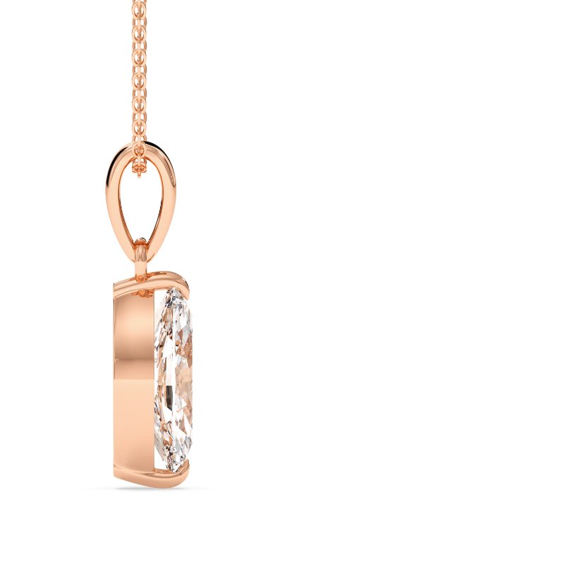 18K Rose Gold Georgia Pendant