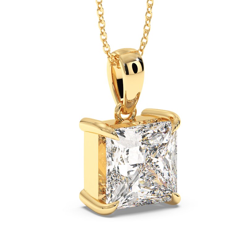 18K Yellow Gold Georgia Pendant