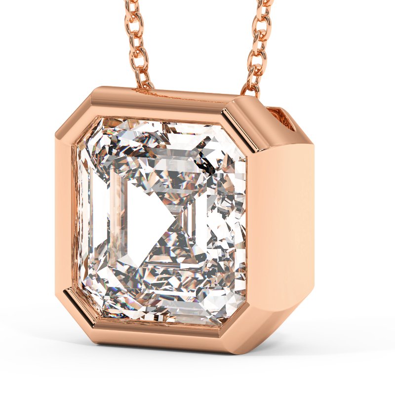 18K Rose Gold Sabrina Necklace