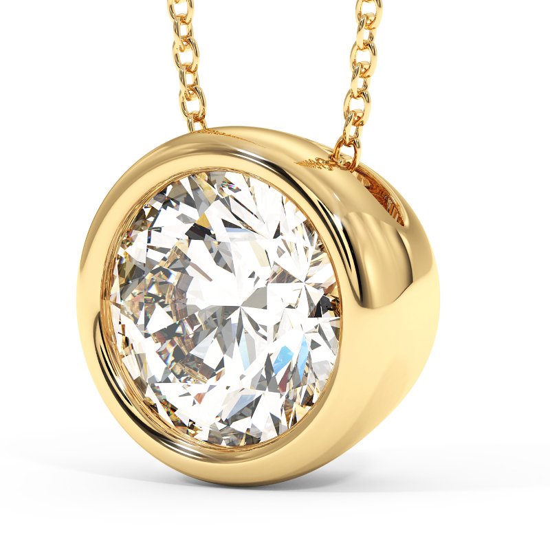 18K Yellow Gold Sabrina Necklace