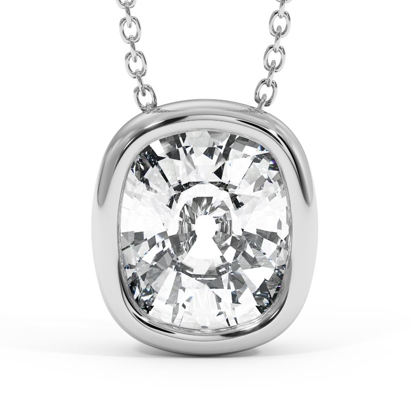 18K White Gold Sabrina Necklace