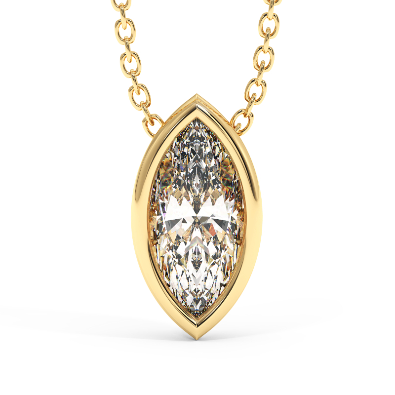 18K Yellow Gold Sabrina Necklace