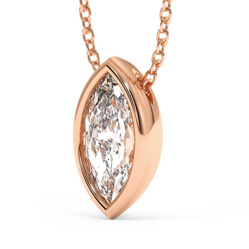 18K Rose Gold Sabrina Necklace