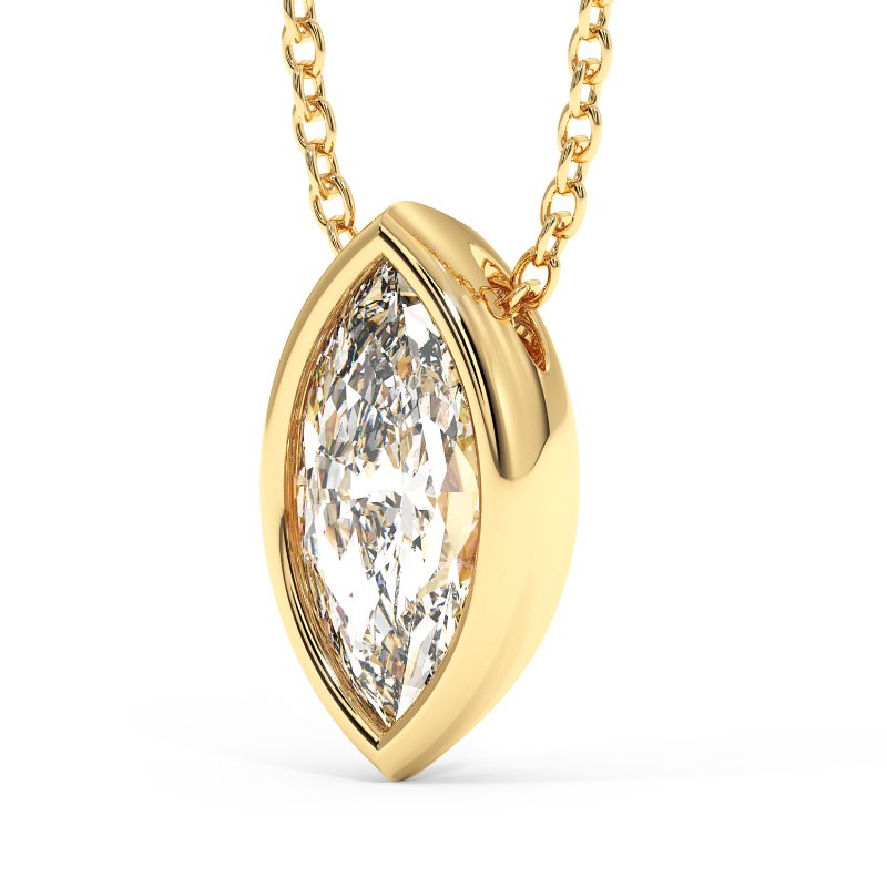 18K Yellow Gold Sabrina Necklace