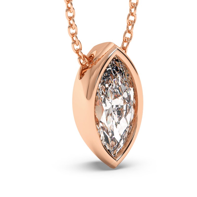 18K Rose Gold Sabrina Necklace