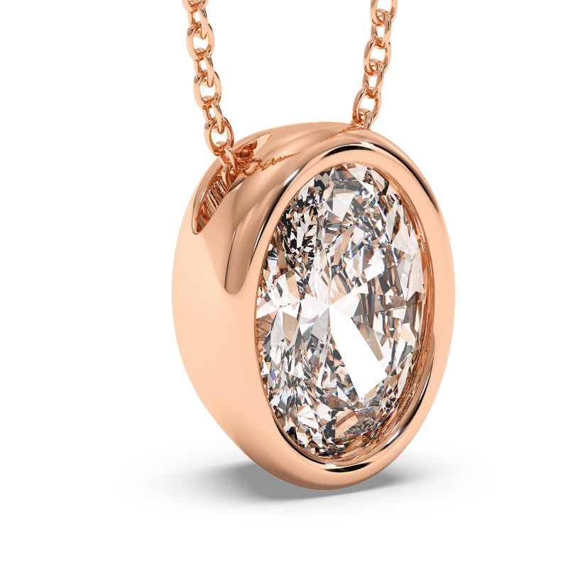 18K Rose Gold Sabrina Necklace