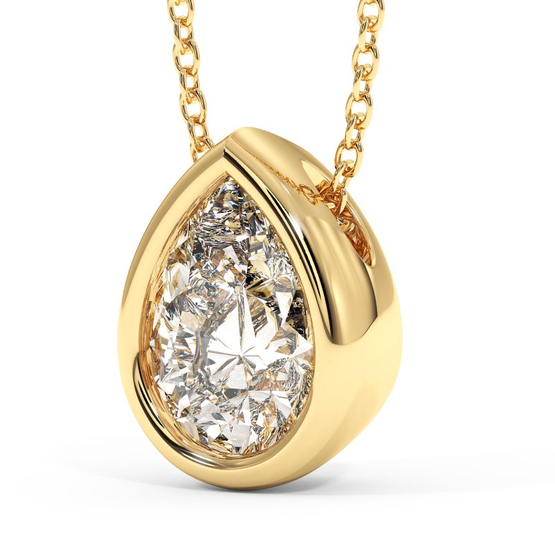 18K Yellow Gold Sabrina Necklace