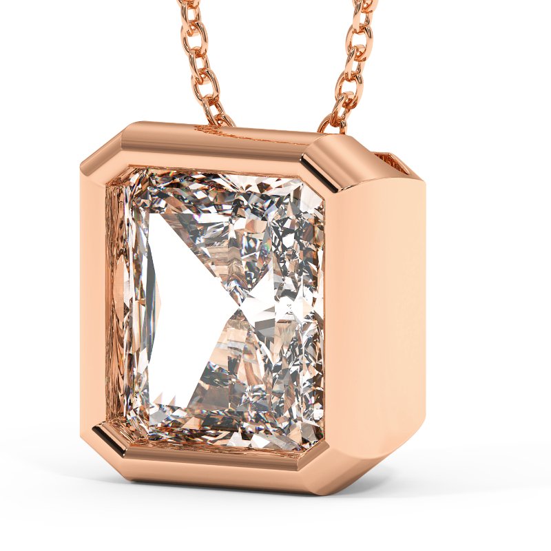 18K Rose Gold Sabrina Necklace