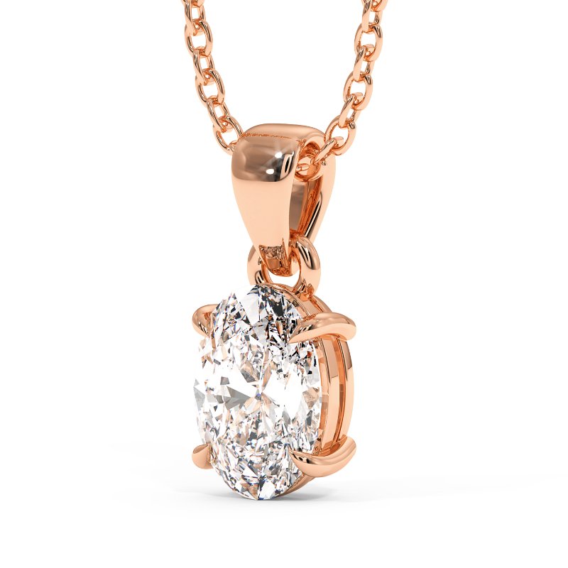 18K Rose Gold Savannah Pendant