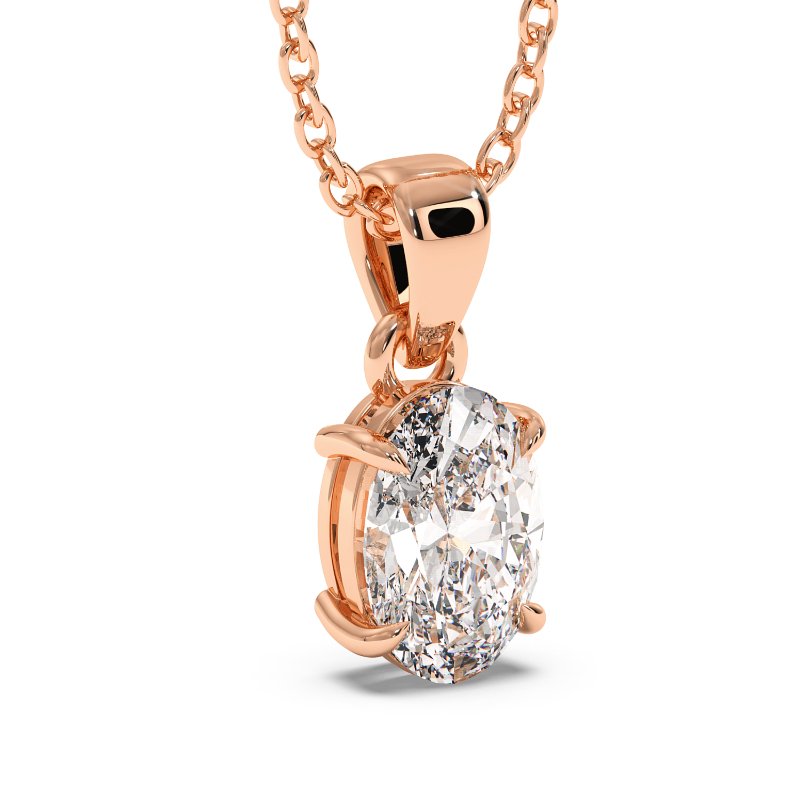 18K Rose Gold Savannah Pendant