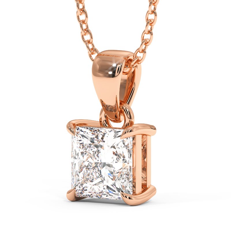 18K Rose Gold Savannah Pendant