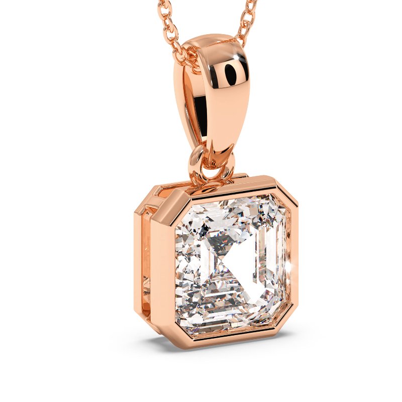 18K Rose Gold Charlotte Pendant