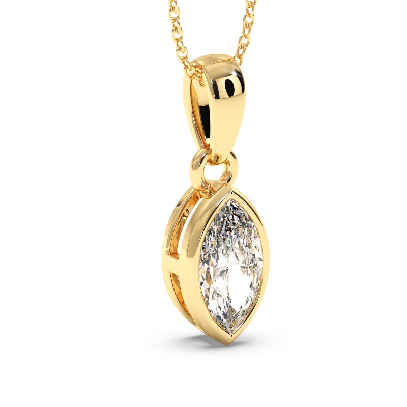 18K Yellow Gold Charlotte Pendant