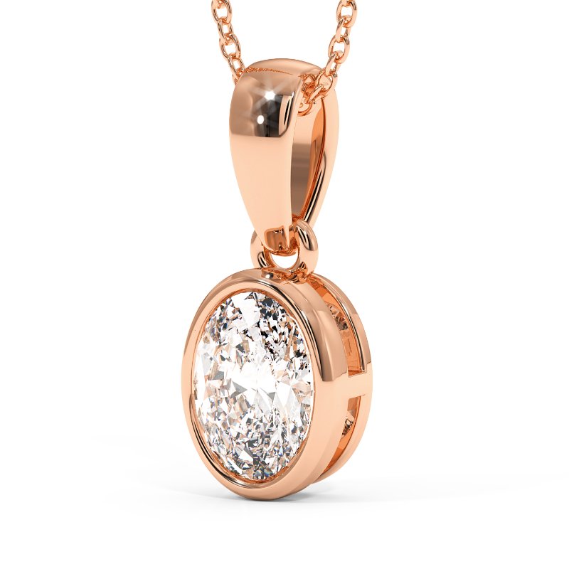 18K Rose Gold Charlotte Pendant