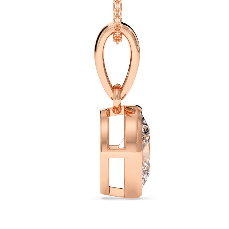 18K Rose Gold Charlotte Pendant