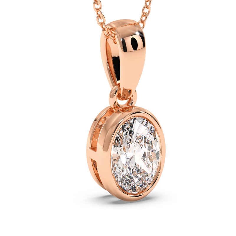 18K Rose Gold Charlotte Pendant