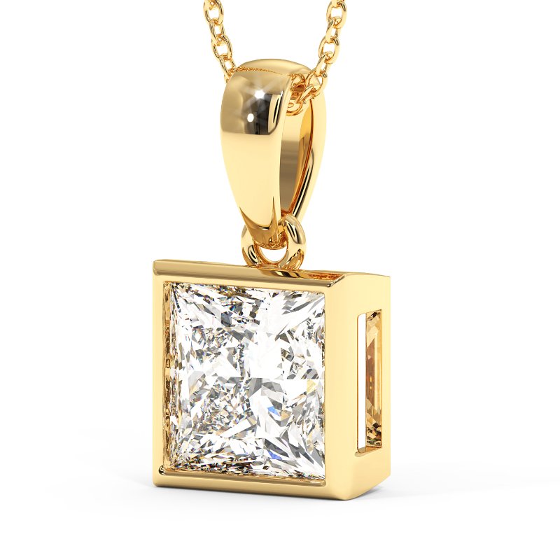 18K Yellow Gold Charlotte Pendant