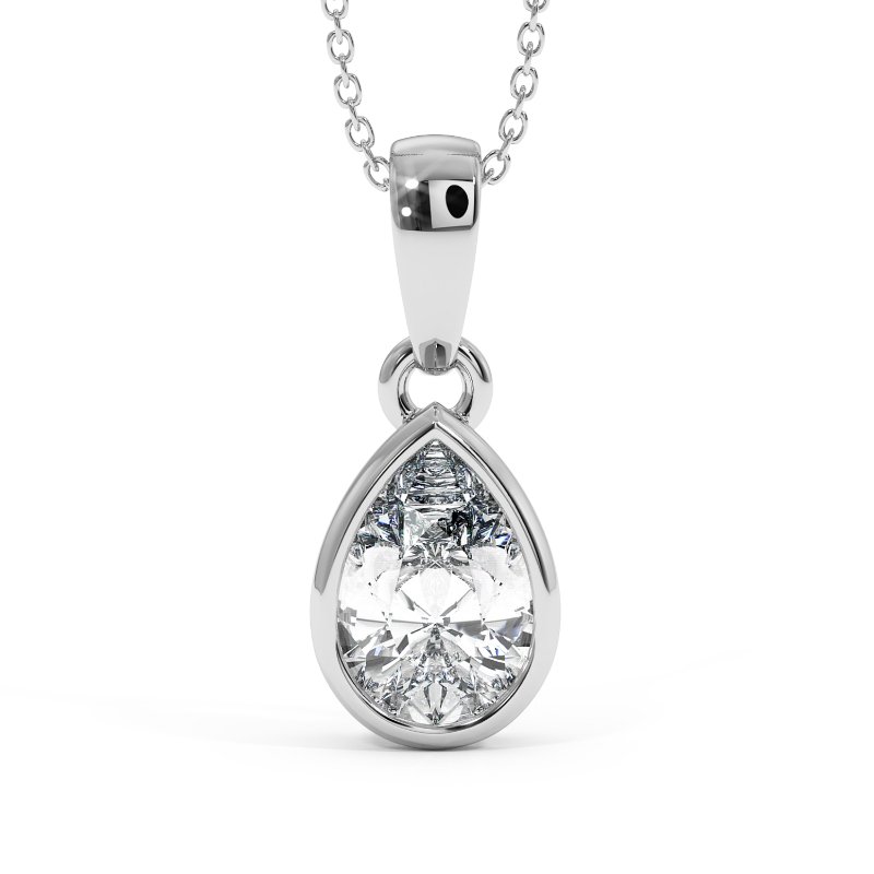 Platinum Charlotte Pendant