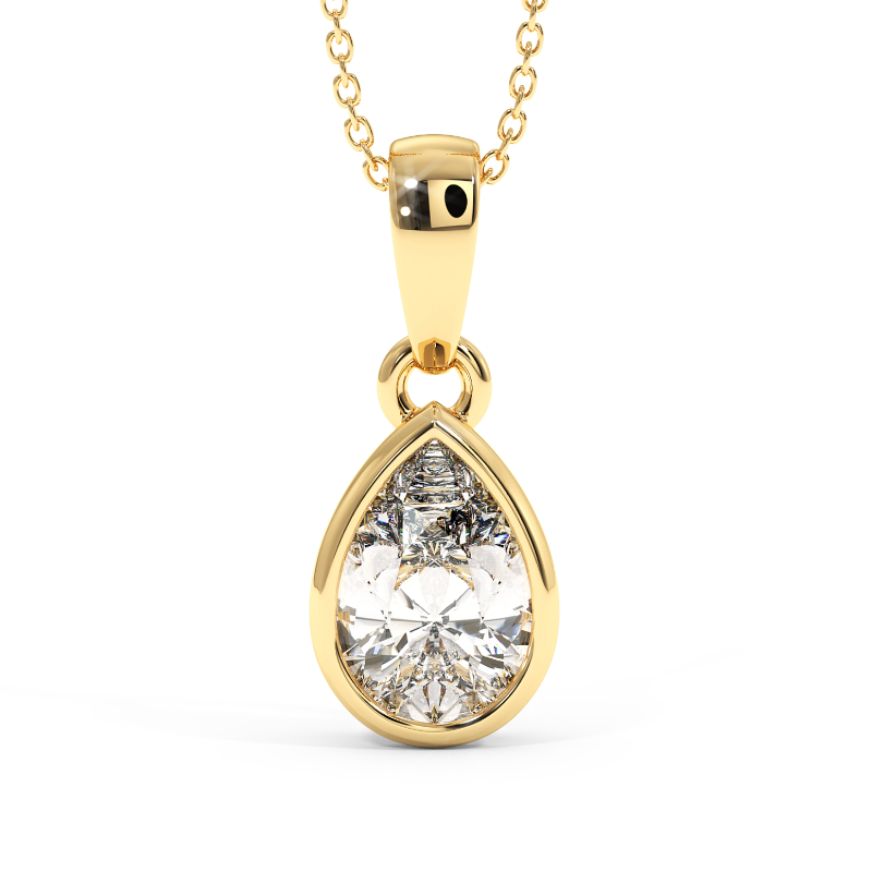 18K Yellow Gold Charlotte Pendant