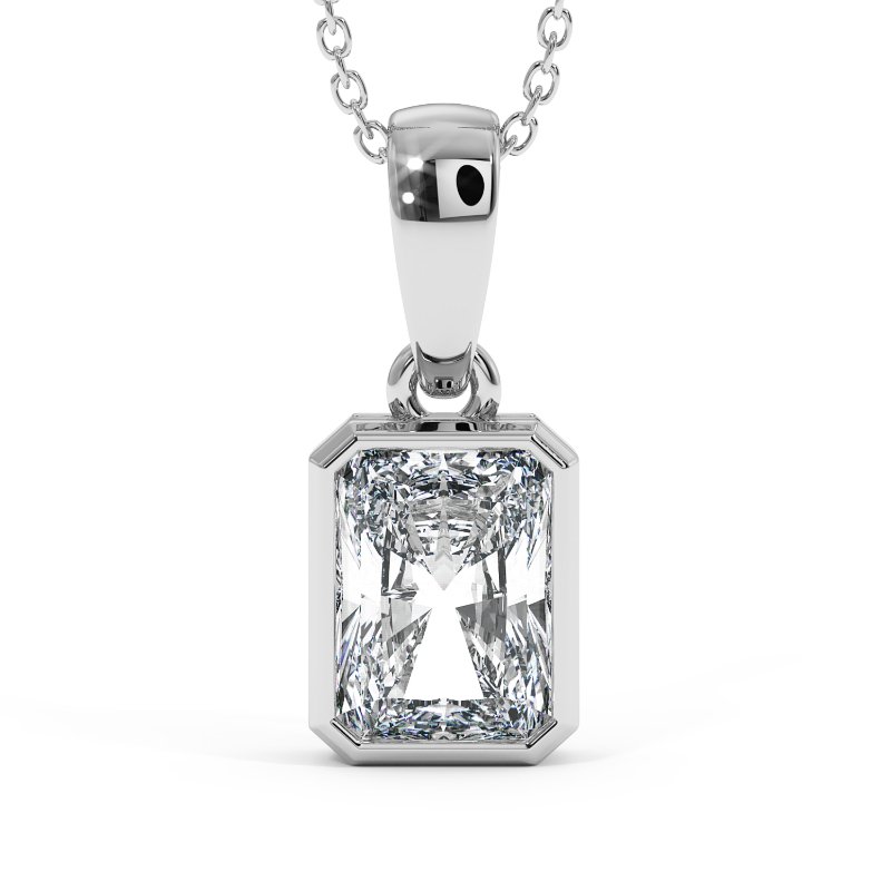 Platinum Charlotte Pendant