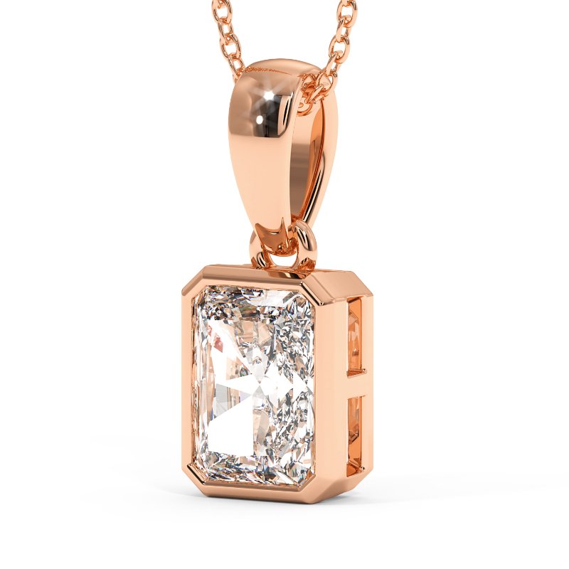 18K Rose Gold Charlotte Pendant