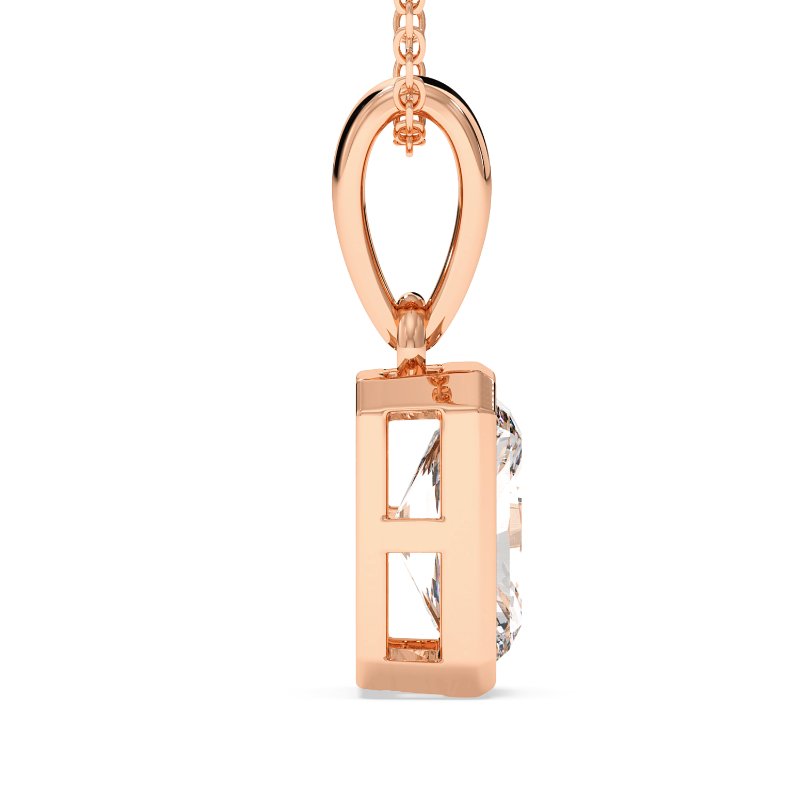 18K Rose Gold Charlotte Pendant