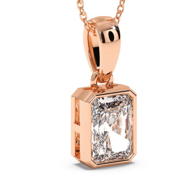 18K Rose Gold Charlotte Pendant