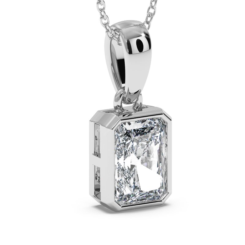 Platinum Charlotte Pendant