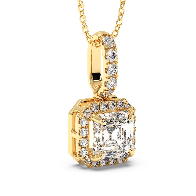 18K Yellow Gold London Pendant